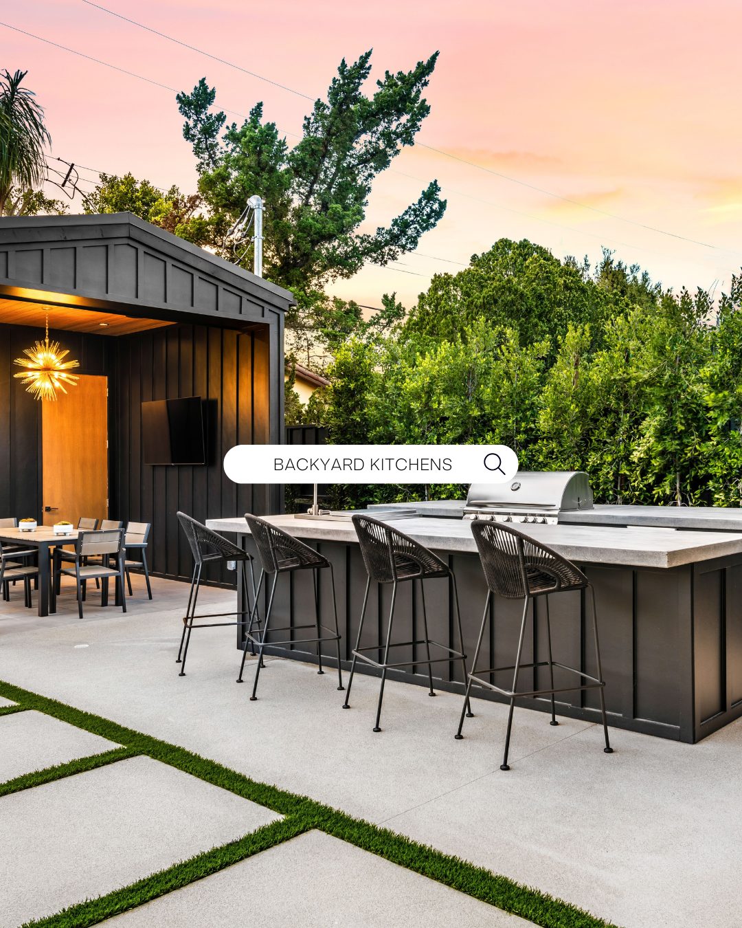 Backyard Kitchens