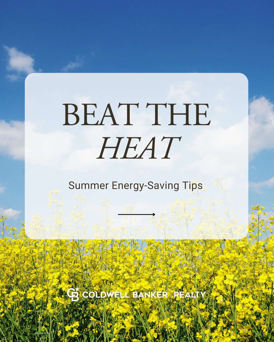 Beat the Heat Summer Energy Savings Tips