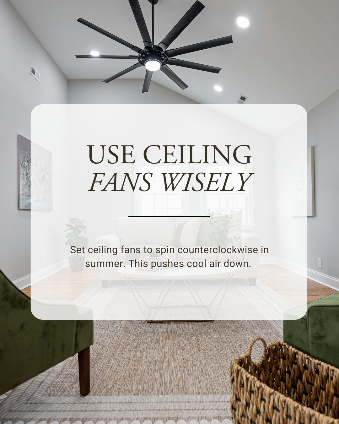 Beat the Heat Summer Energy Savings Tips